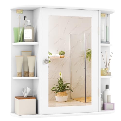 Tangkula Bathroom Medicine Cabinet with