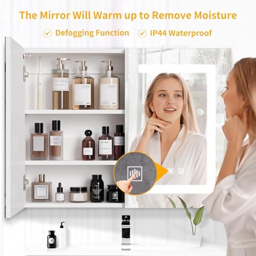 Snughome Bathroom Medicine Cabinet with view 5