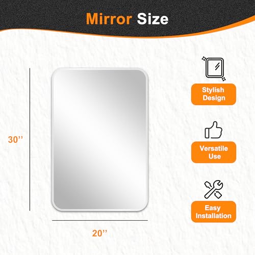 Delma Bathroom Vanity Mirror Silver view 4