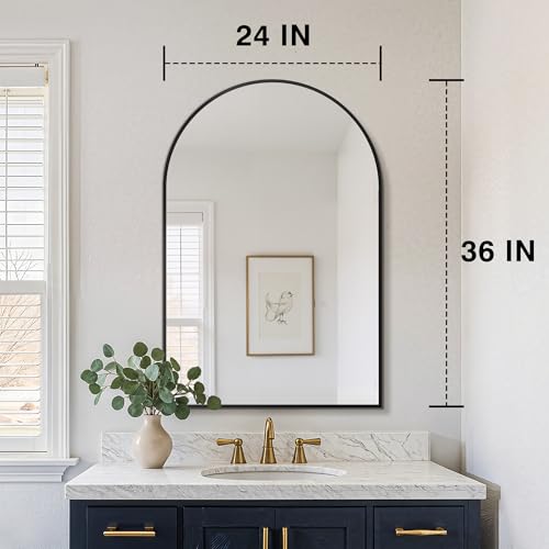 FICTOR Bathroom Mirror for Wall view 2
