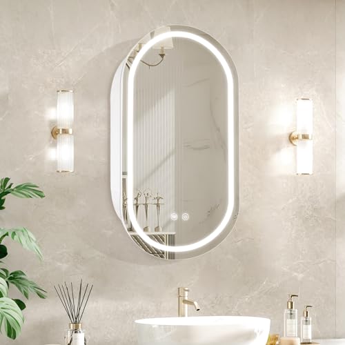Janboe Capsule Shape Medicine Cabinet