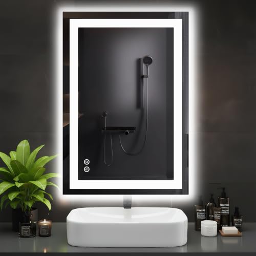DUMOS 24.1"x36.1" LED Bathroom Mirror