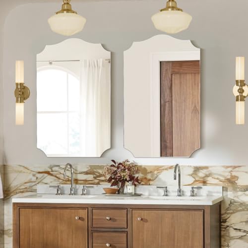 Autdot 2-Pack Arched Mirror Wall