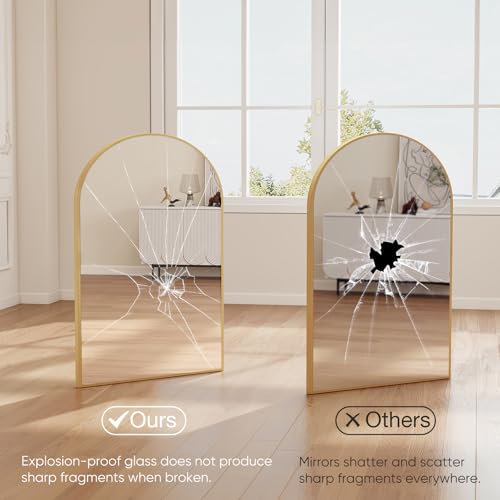 NEWBULIG 20X30 Inch Arched Bathroom view 5