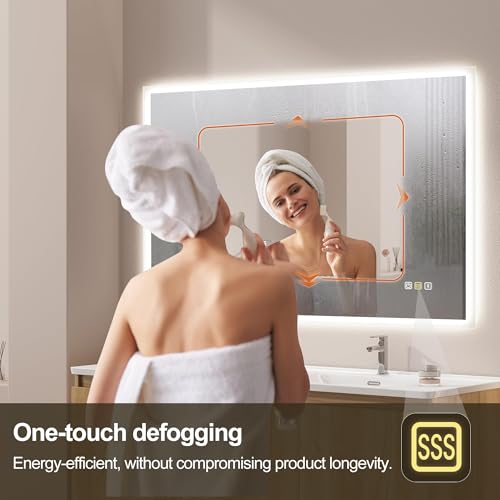 SBAGNO 36''x28'' LED Bathroom Mirror view 3