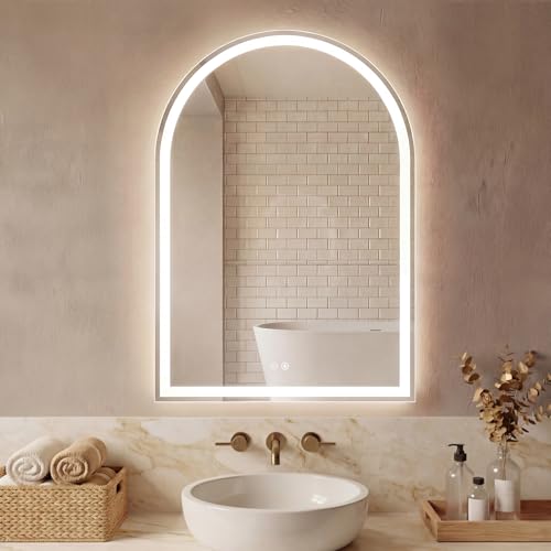 Sweetcrispy 28“x 36” LED Bathroom