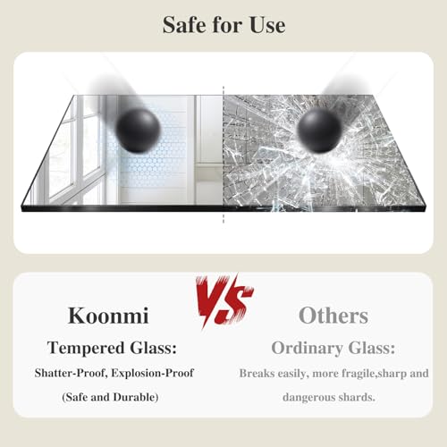 Koonmi Black Mirrors for Wall view 5