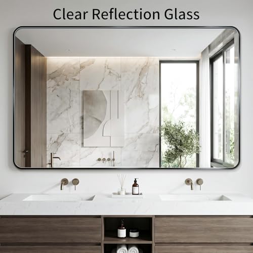 Koonmi Bathroom Mirror 30X36 Inch view 5