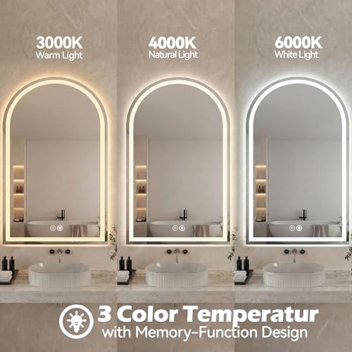 Sweetcrispy 28“x 36” LED Bathroom view 4