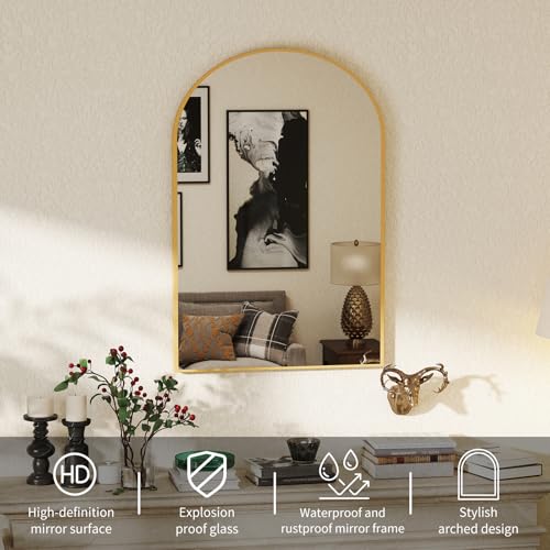 NEWBULIG 20X30 Inch Arched Bathroom view 4