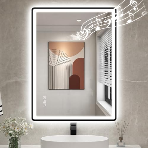 STARLEAD 28"x36" Black Frameless LED