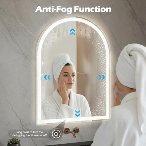 Sweetcrispy 28“x 36” LED Bathroom view 3