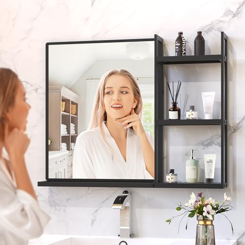 WONSTART Black Metal Framed Bathroom view 4