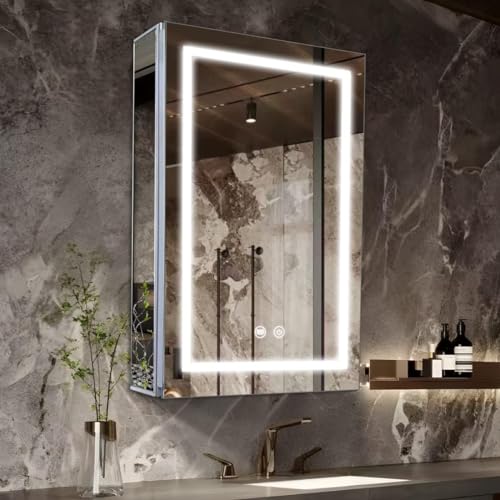 Janboe LED Medicine Cabinet Bathroom