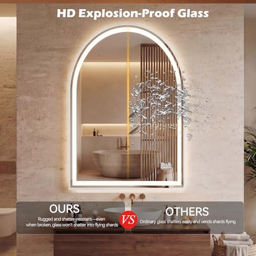 Sweetcrispy 28“x 36” LED Bathroom view 2