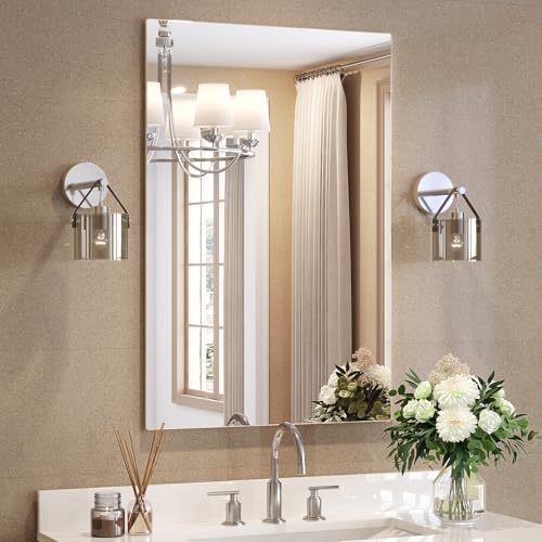 Brightify Frameless Mirror 24x36 Inch
