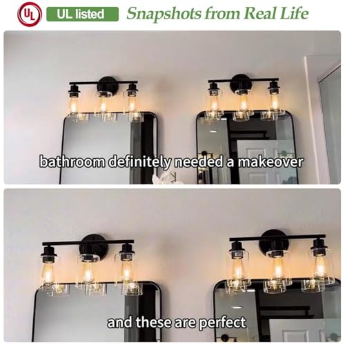 Zarbitta 3-Light Bathroom Light Fixtures view 3