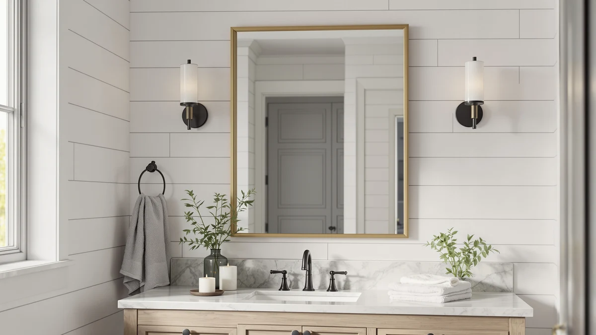 Best Gold Framed Bathroom Mirrors comparison