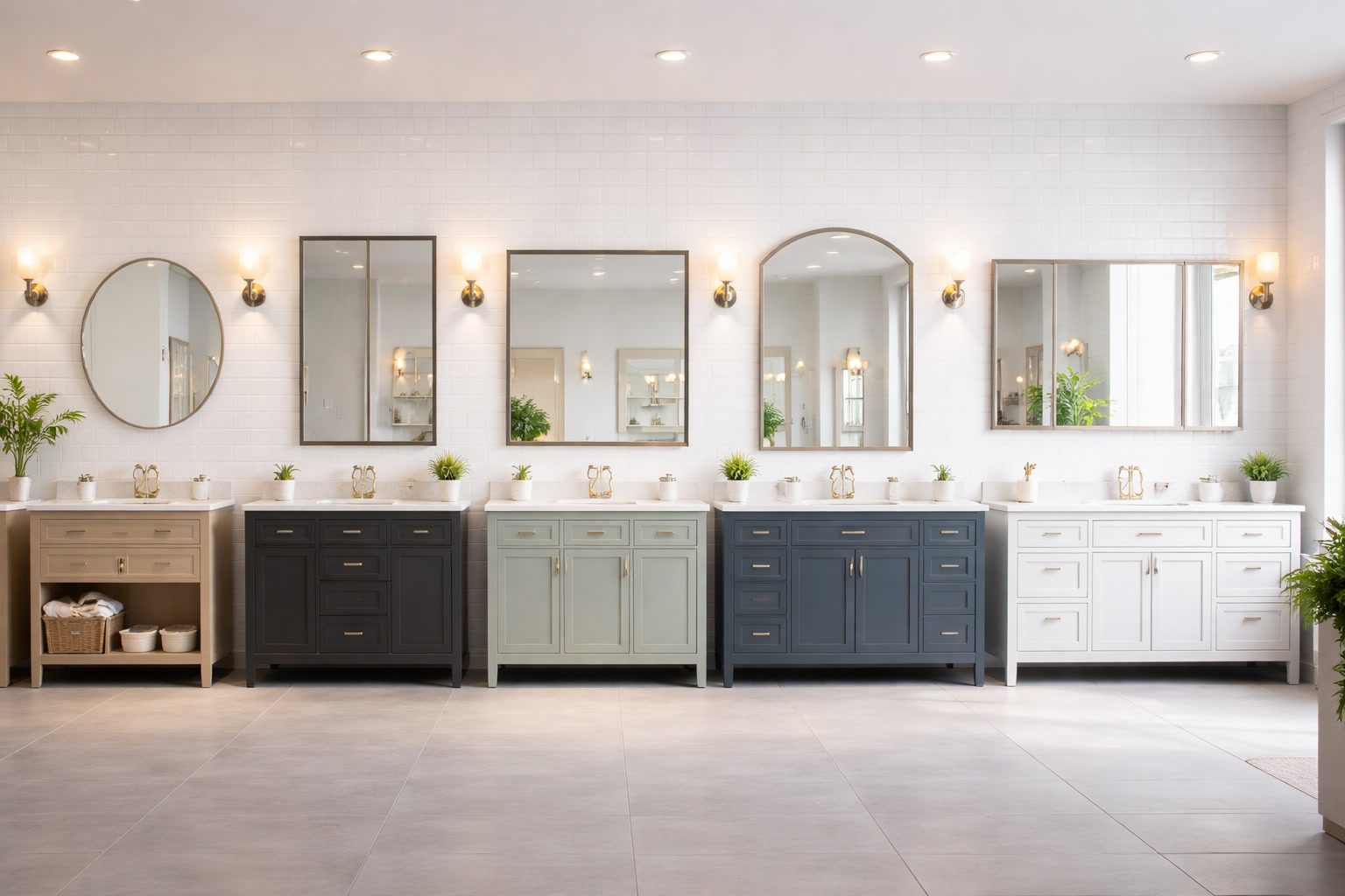 How to choose the right bathroom mirror size